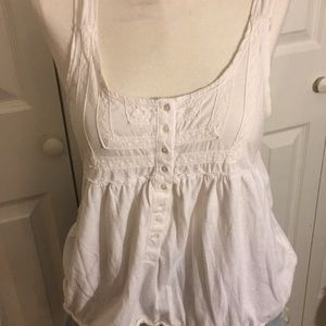 Aeropostale White Tank
